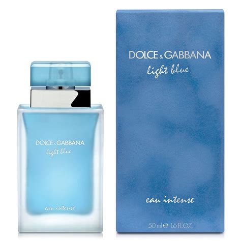 dolce gabbana light blue 50ml intense|d&g light blue intense women.